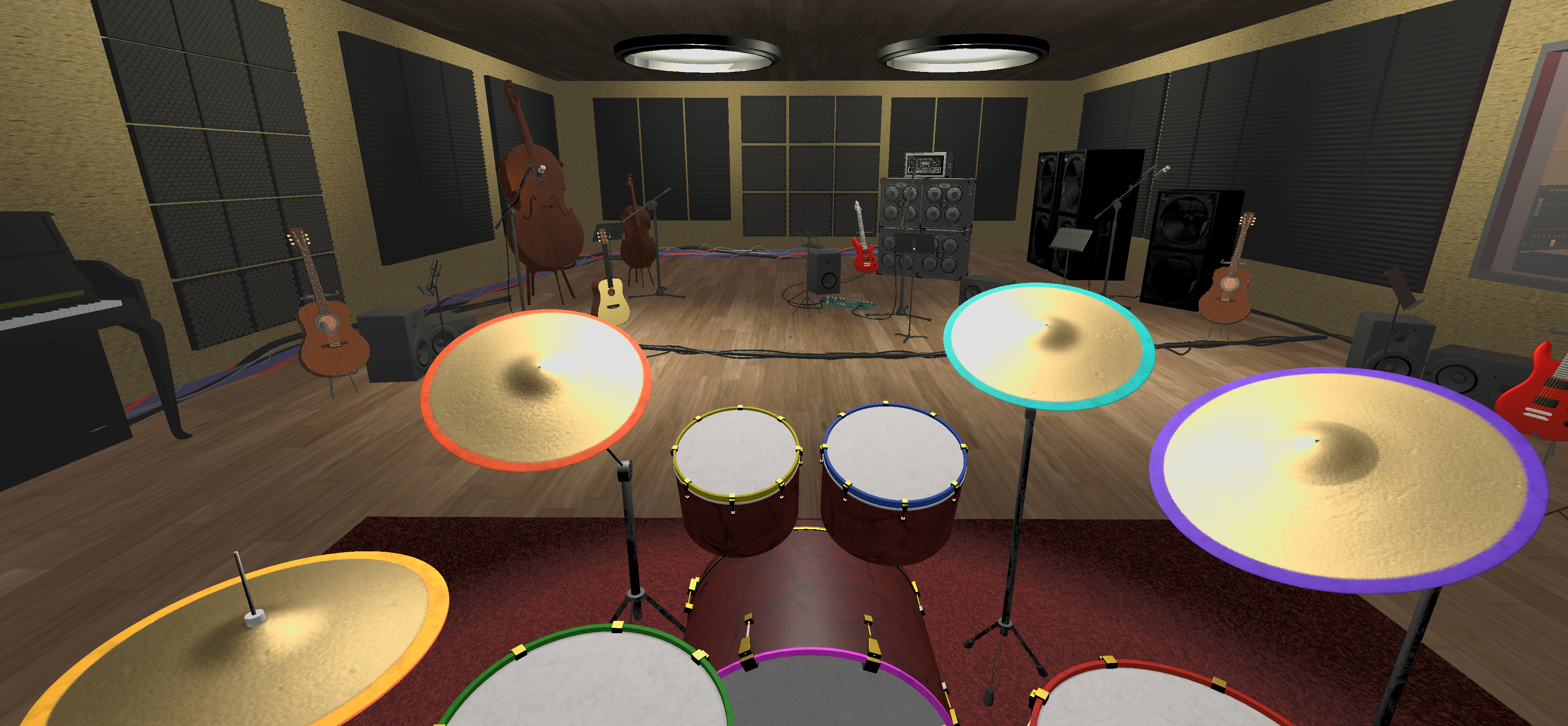 An Immesrsive drumming game